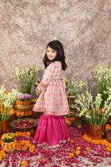 PINK GHARARA SUIT